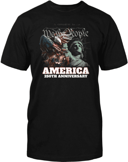 America 250th We The People Collage T-Shirt image