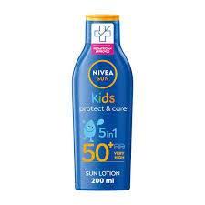 NIVEA SUN LOTION LONG LASTING WATER SPF+ image