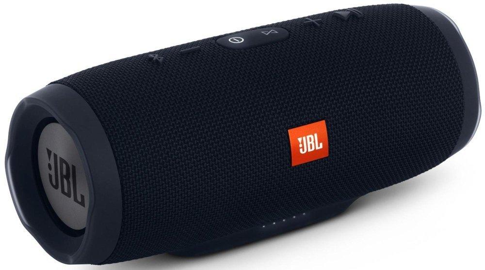 JBL Charge 3 JBLCHARGE3BLKAM Waterproof Portable Bluetooth Speaker image