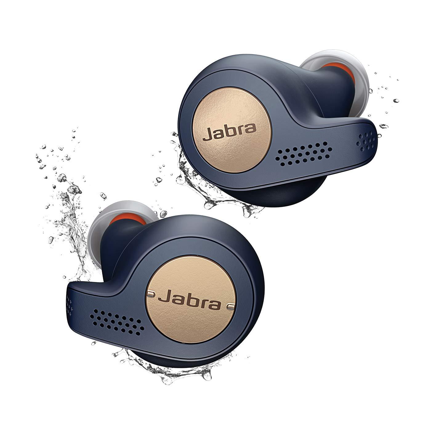 Jabra Elite Active 65t Alexa Enabled True Wireless Sports EarbudsāĆƬ Copper Blue image