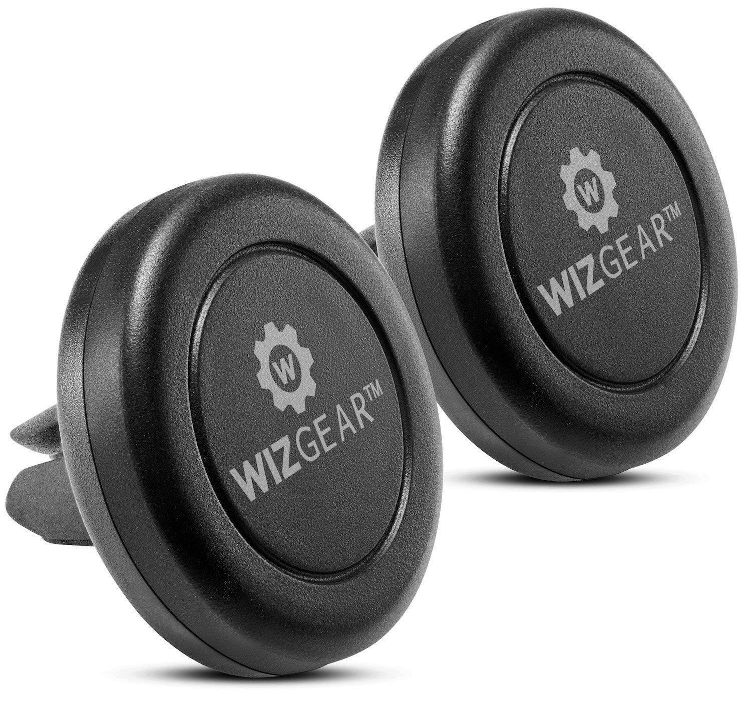 WizGear Universal Air Vent Magnetic Car Mount Phone Holder, for Cell Phones and Mini Tablets image