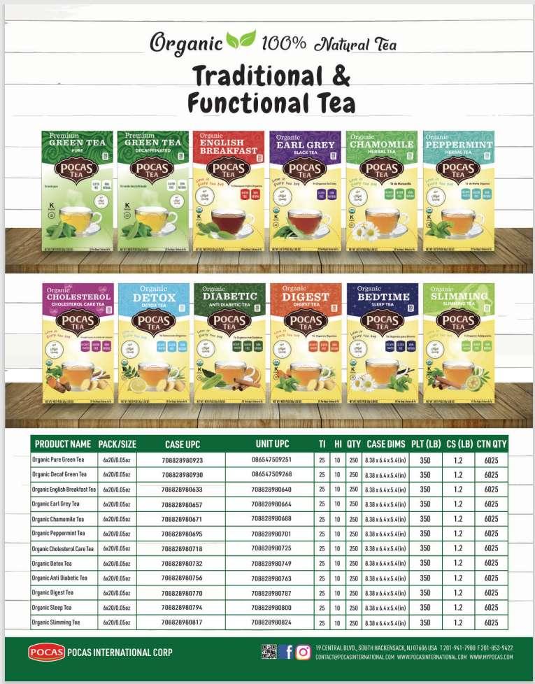 POCAS Traditional Teas image