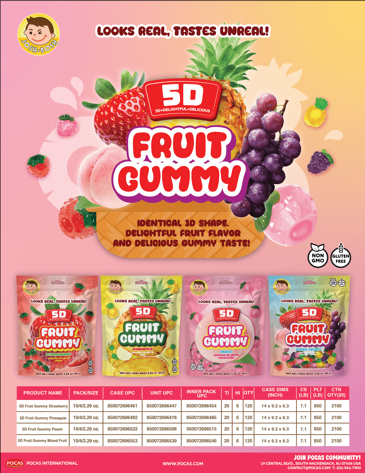 POCAS 5D FRUIT GUMMY image