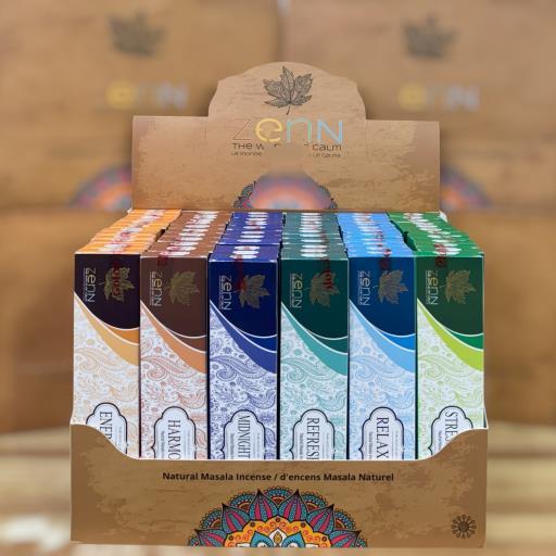Zenn Aroma Series 6 Doz 15G Display image