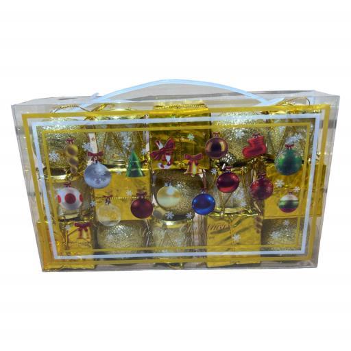 Christmas Ornaments In Gift Box image