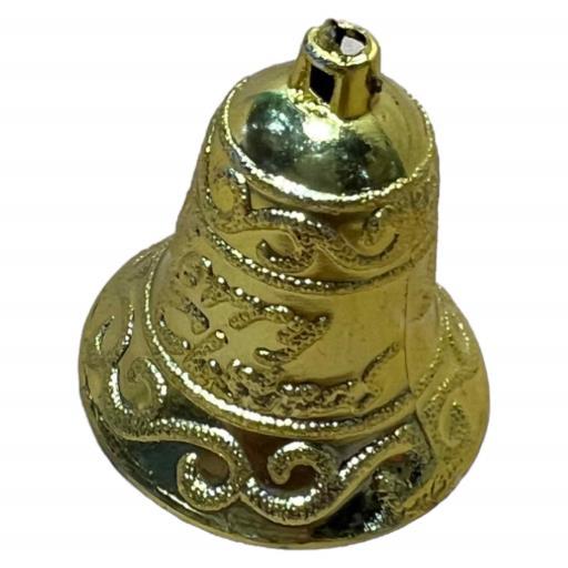 Christmas Bells 12 In BagGold image
