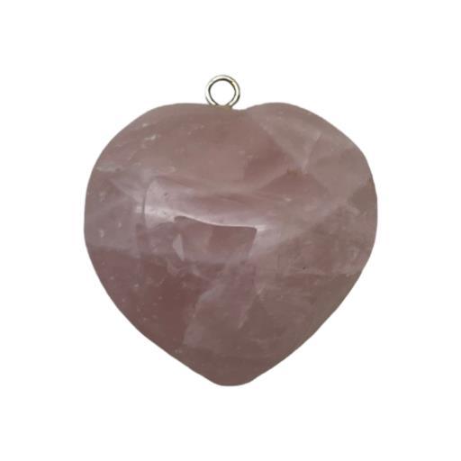 Rose Quartz  Heart Shape Pendant image