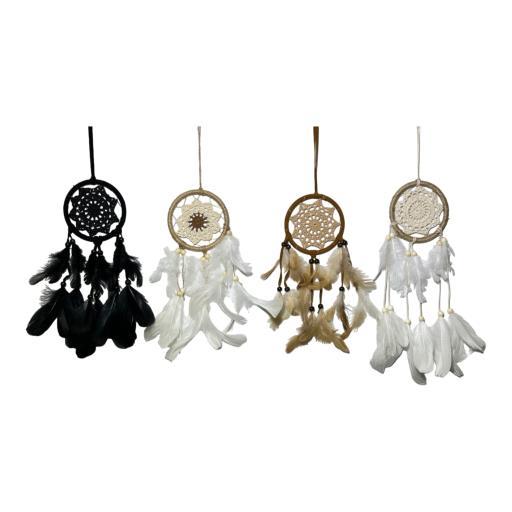 Circular Dream Catchers Asst. 4 image