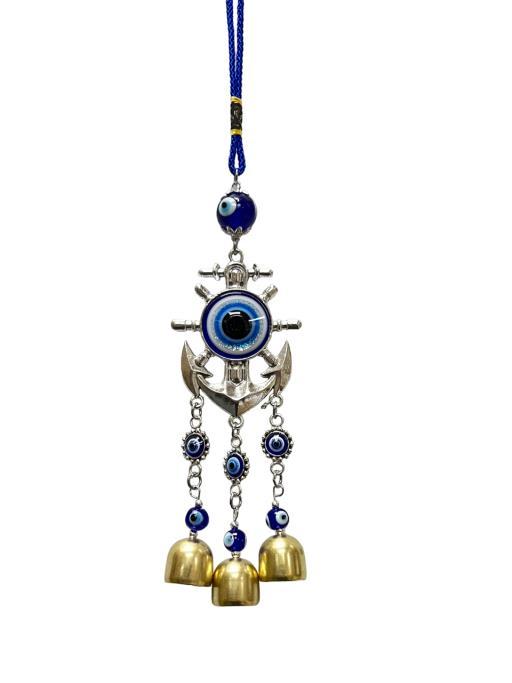 Evil Eye With In Anchor Wind Chime image