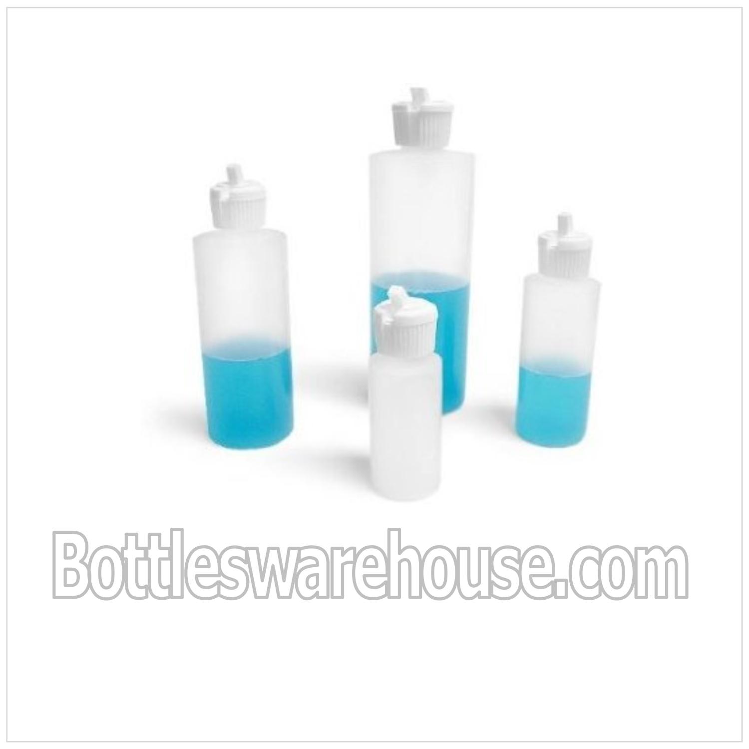 8 oz. Plastic Cylinder With Flip Top Cap image