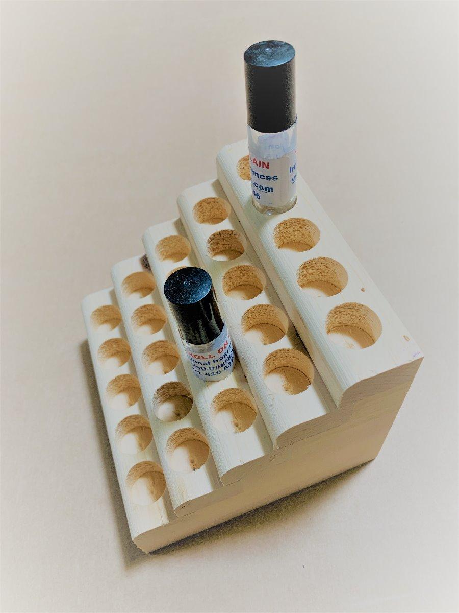 Bottles Holder, 25 ct, 10 ml Roll on Pln Bottle Holder image