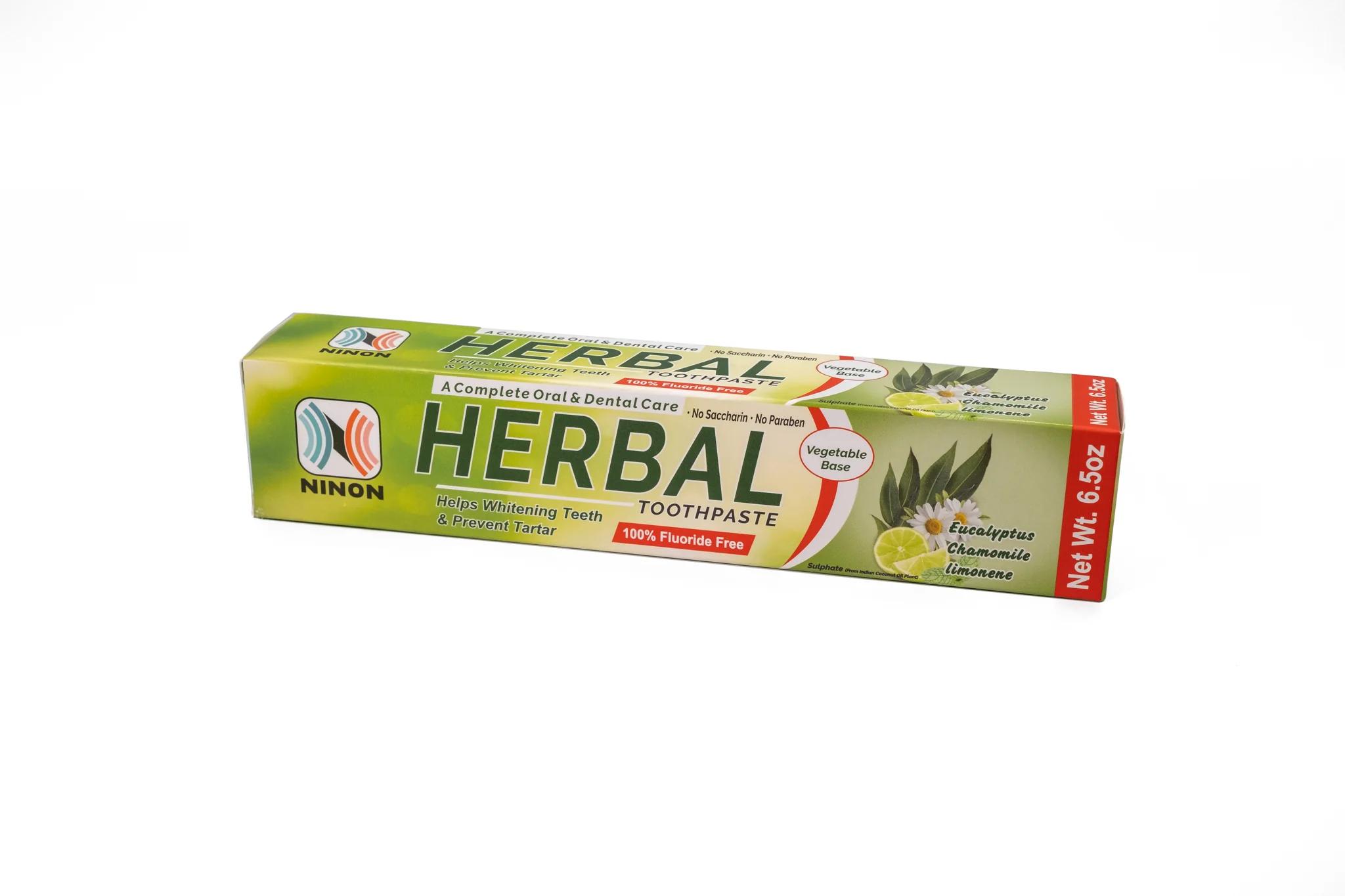 Herbal Natural Toothpaste (6.5 oz) 1 oz image