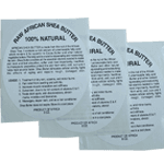 Shea Butter Label For 8 oz image