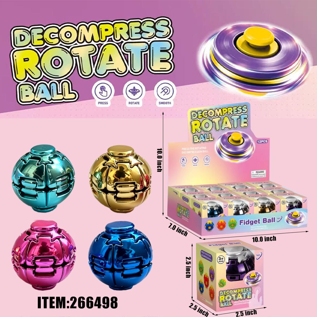 SPINNING TOP - FIDGET BALL 24DZ/CS image