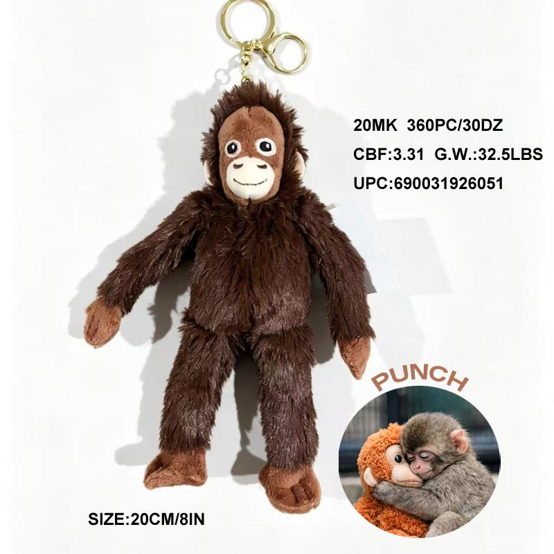 PLUSH - 8" PLUSH MONEY KEYCHAIN 30DZ/CS image