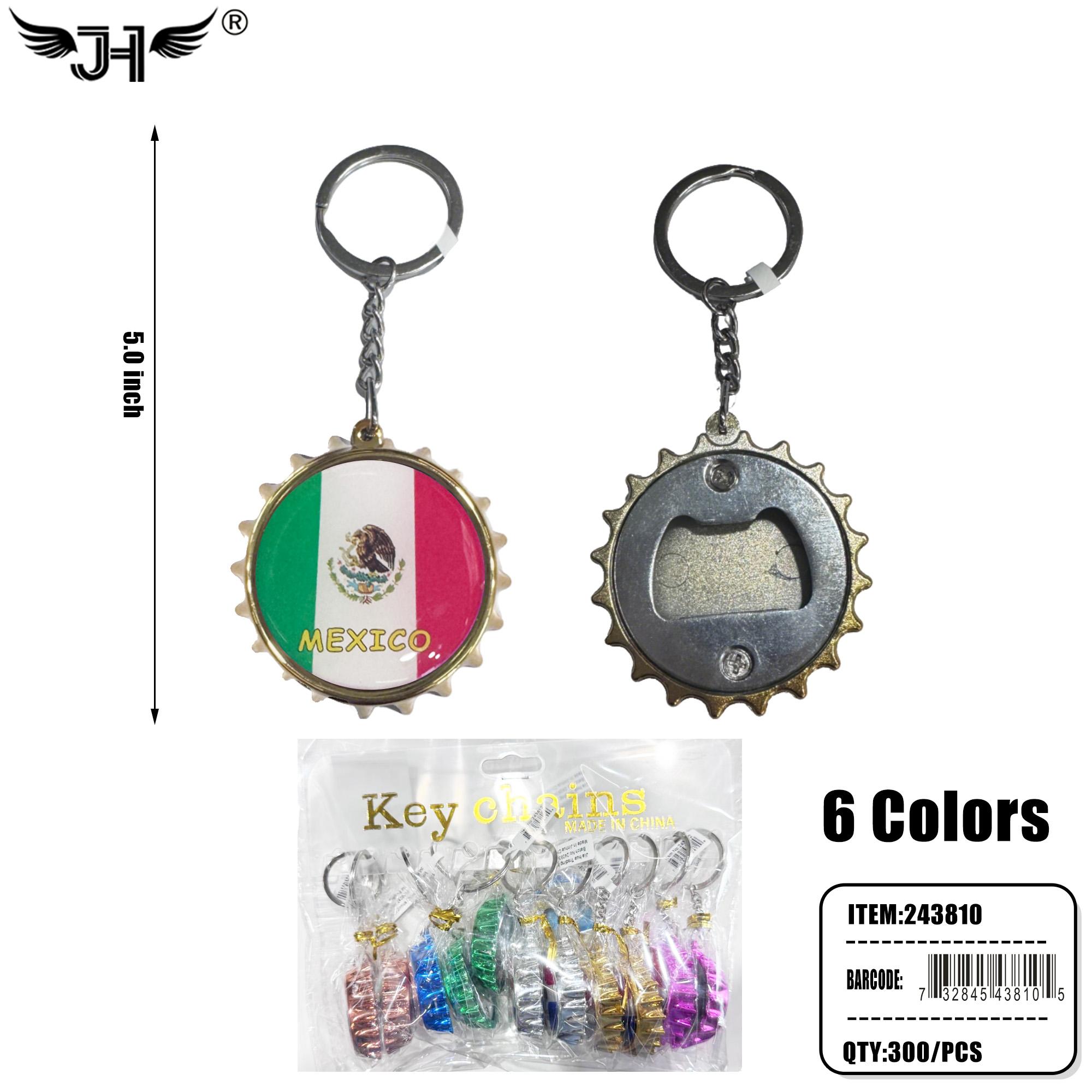 KEYCHAIN - MEXICO BOTTLE OPENER 25DZ/CS image