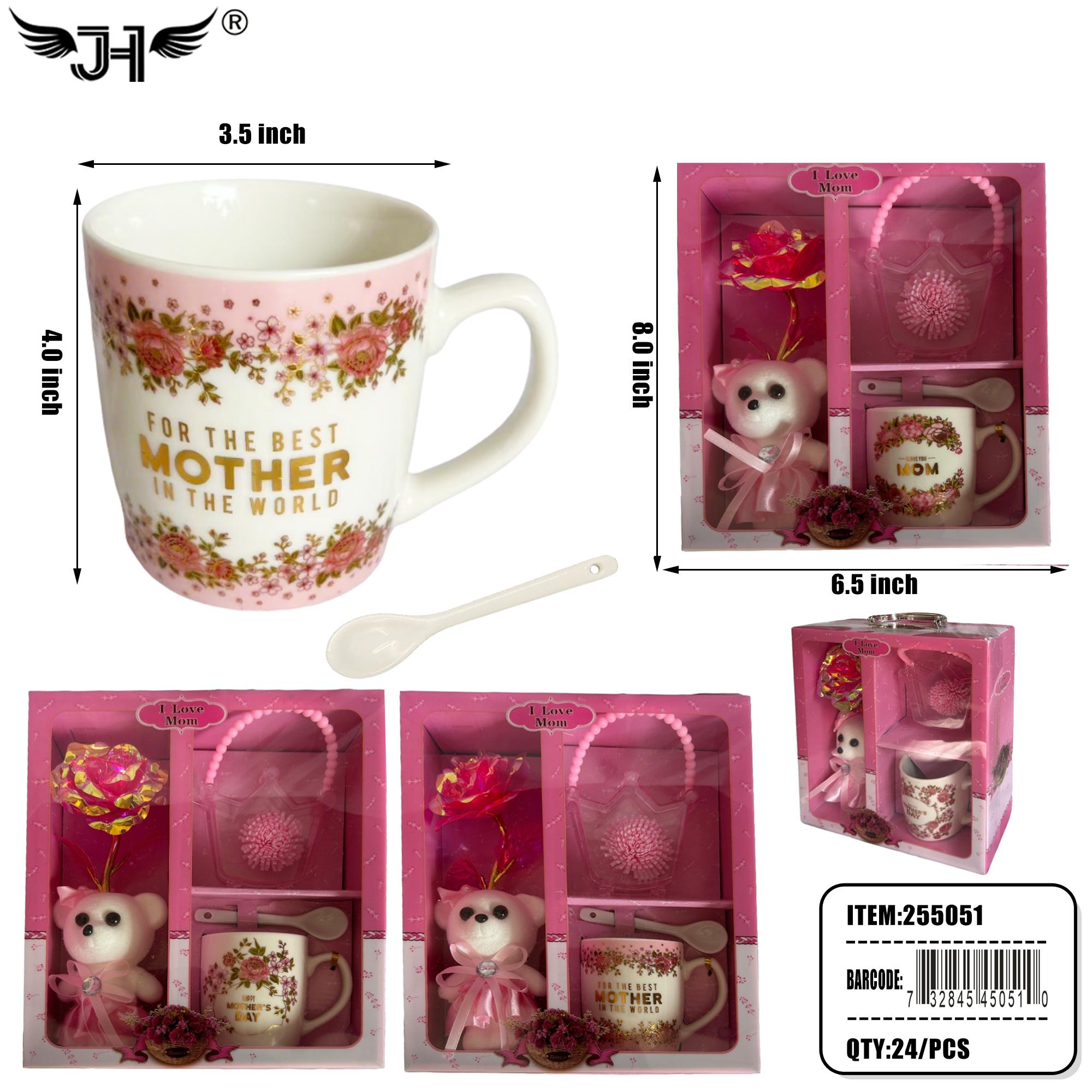 MOTHERS DAY - TEDDY BEAR GIFT BOX 24PC/CS image