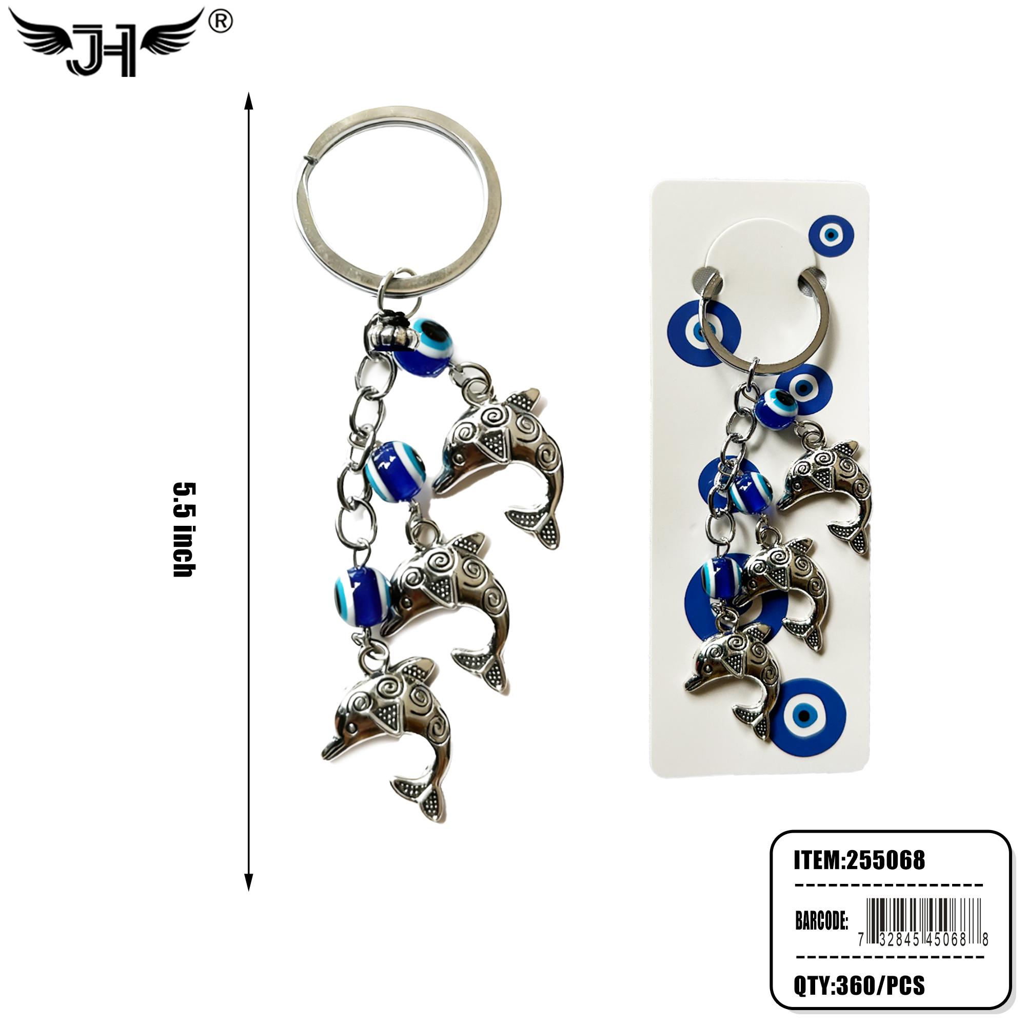 KEYCHAIN - EVIL EYE DOPHIN 30DZ/CS image