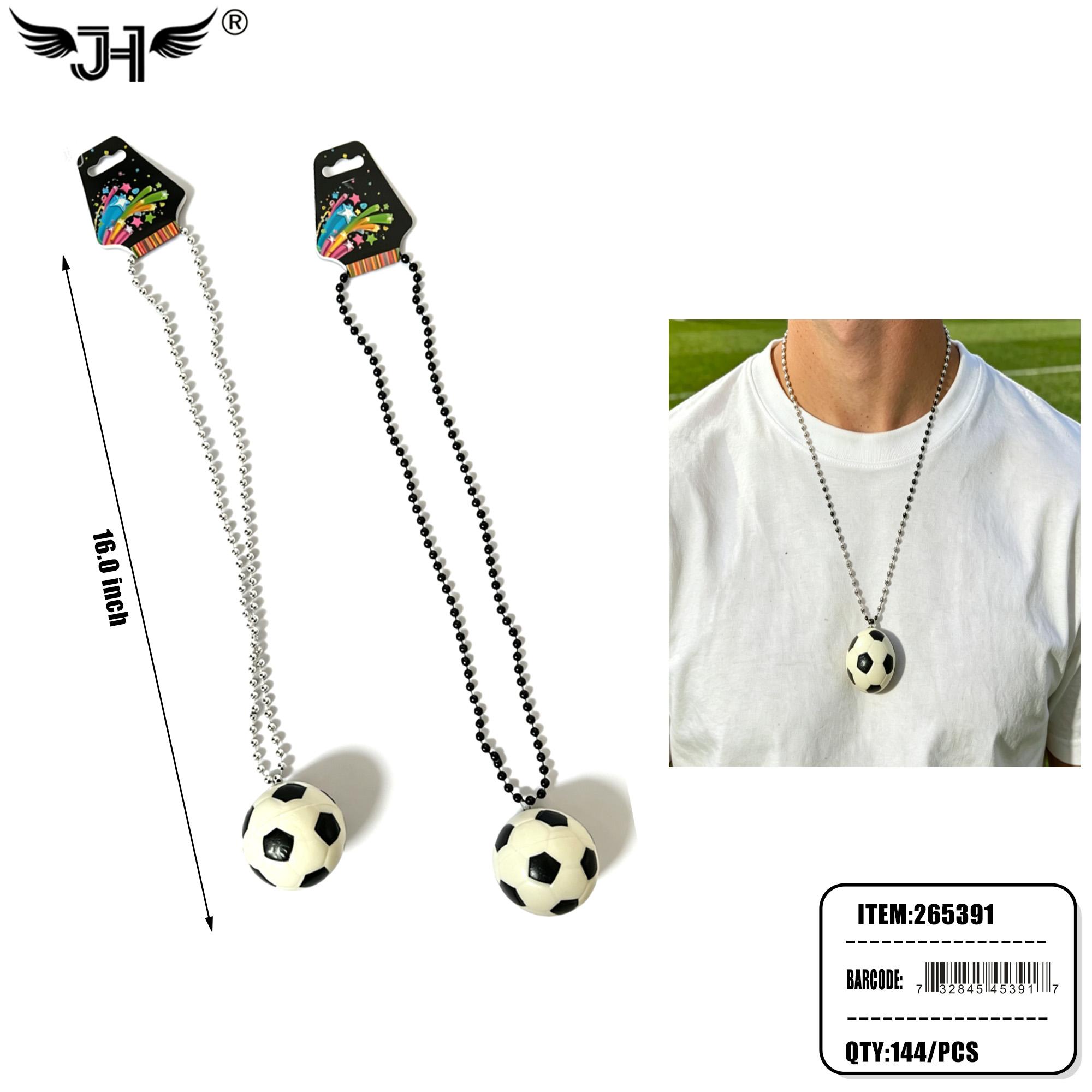 NECKLACE - SOCCER BALL 12DZ/CS image
