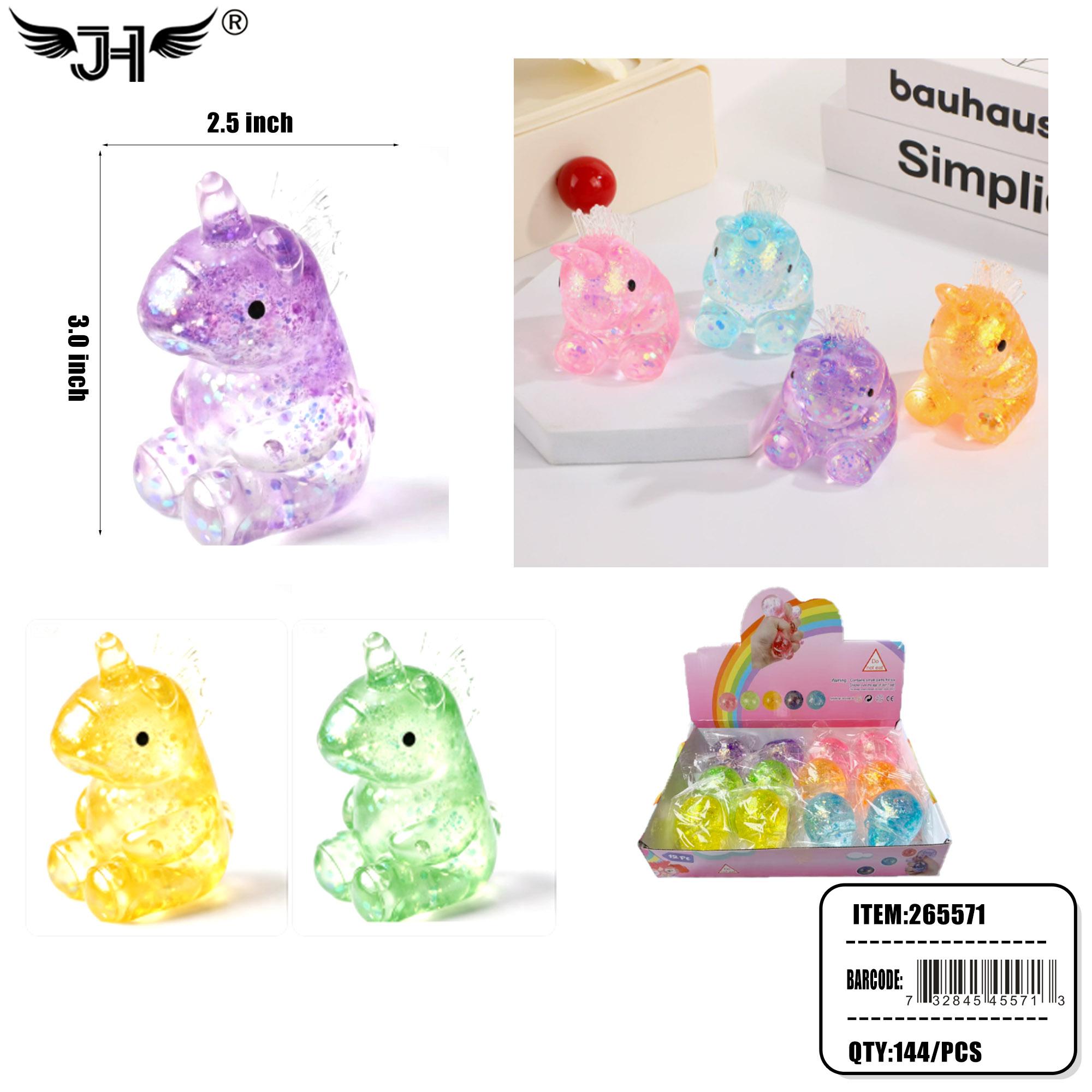 SQUISHY - UNICORN 6 COLOR MIX 12DZ/CS image