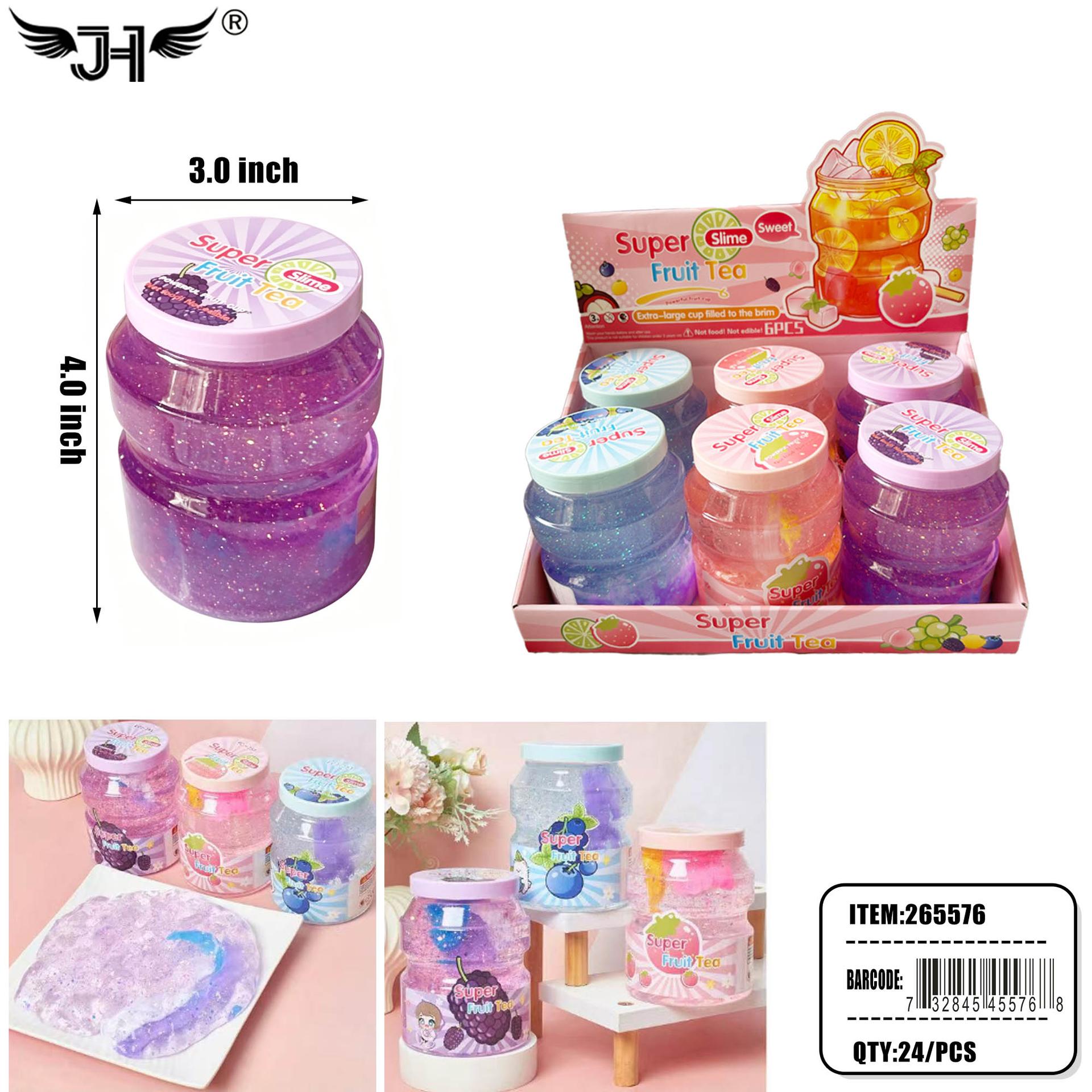 SLIME - CRYSTAL COLOR CAN 3 COLOR (6PC) 4BX/CS (265576) image