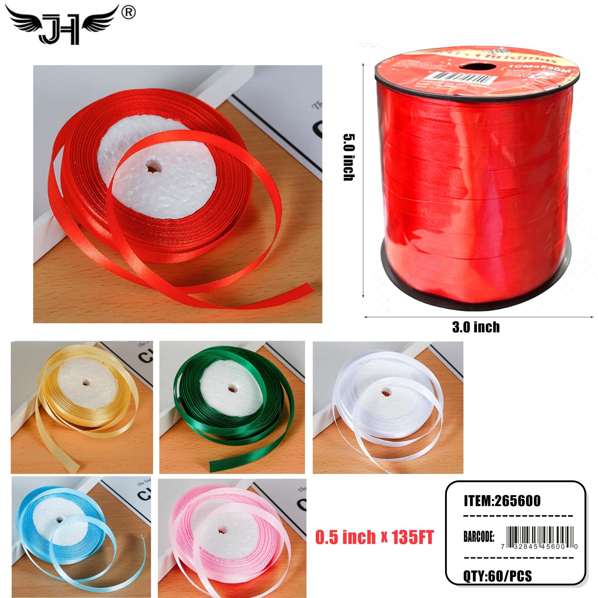 RIBBON - 230M 6 COLOR ASST (4PC/BG) 15BG/CS image