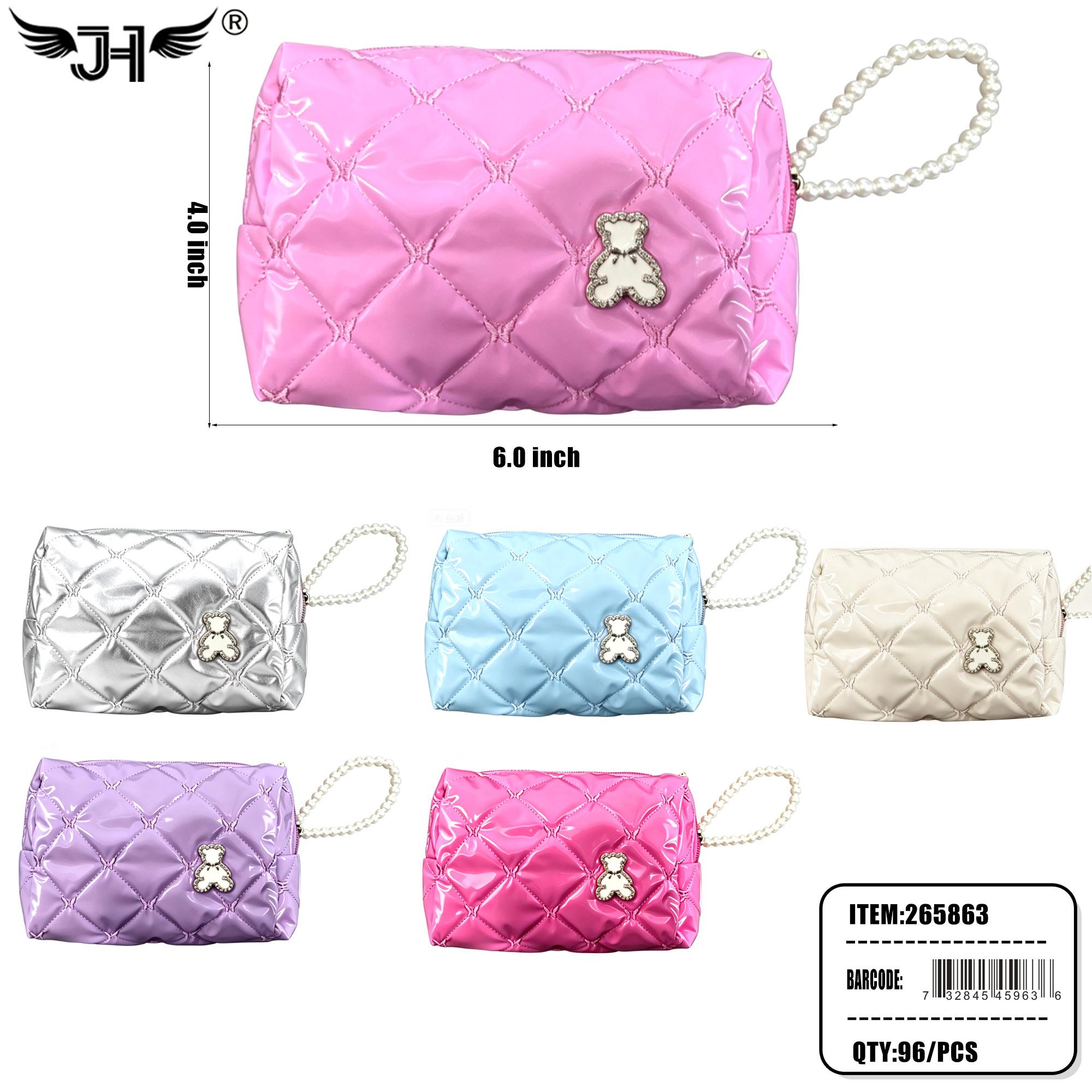 MAKE UP BAG - PVC MIX 6 COLOR 8DZ/CS image