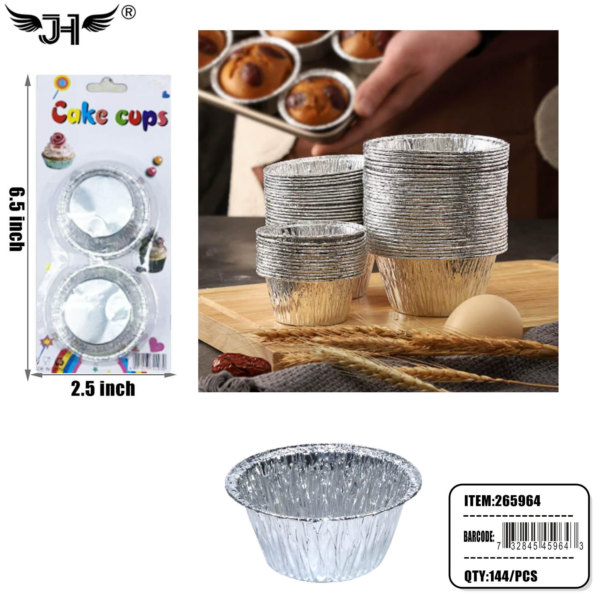 CUPCAKE LINER - 10CT SILVER  (6PC) 24BG/CS image