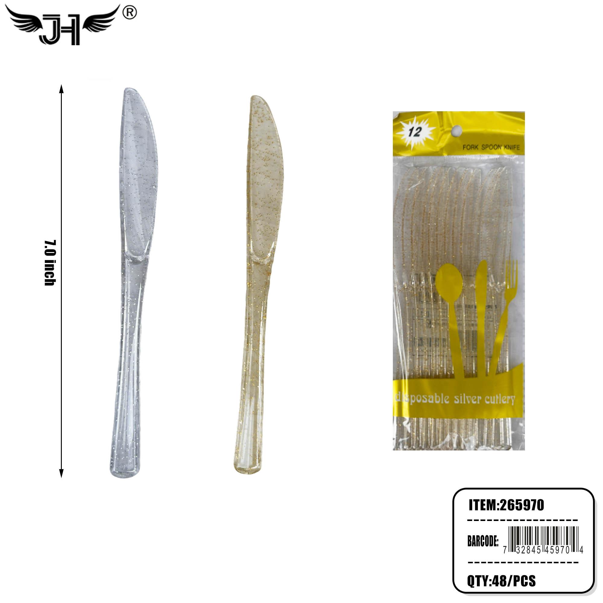 KNIFE - 7" 12CT MIX COLOR (6PC) 8BG/CS image