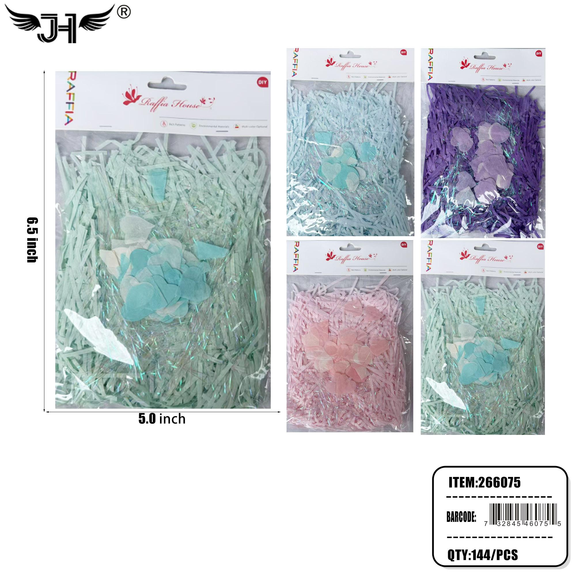 PARTY SUPPLY - PAPER CUT FILAMENTS 20G 12DZ/CS image