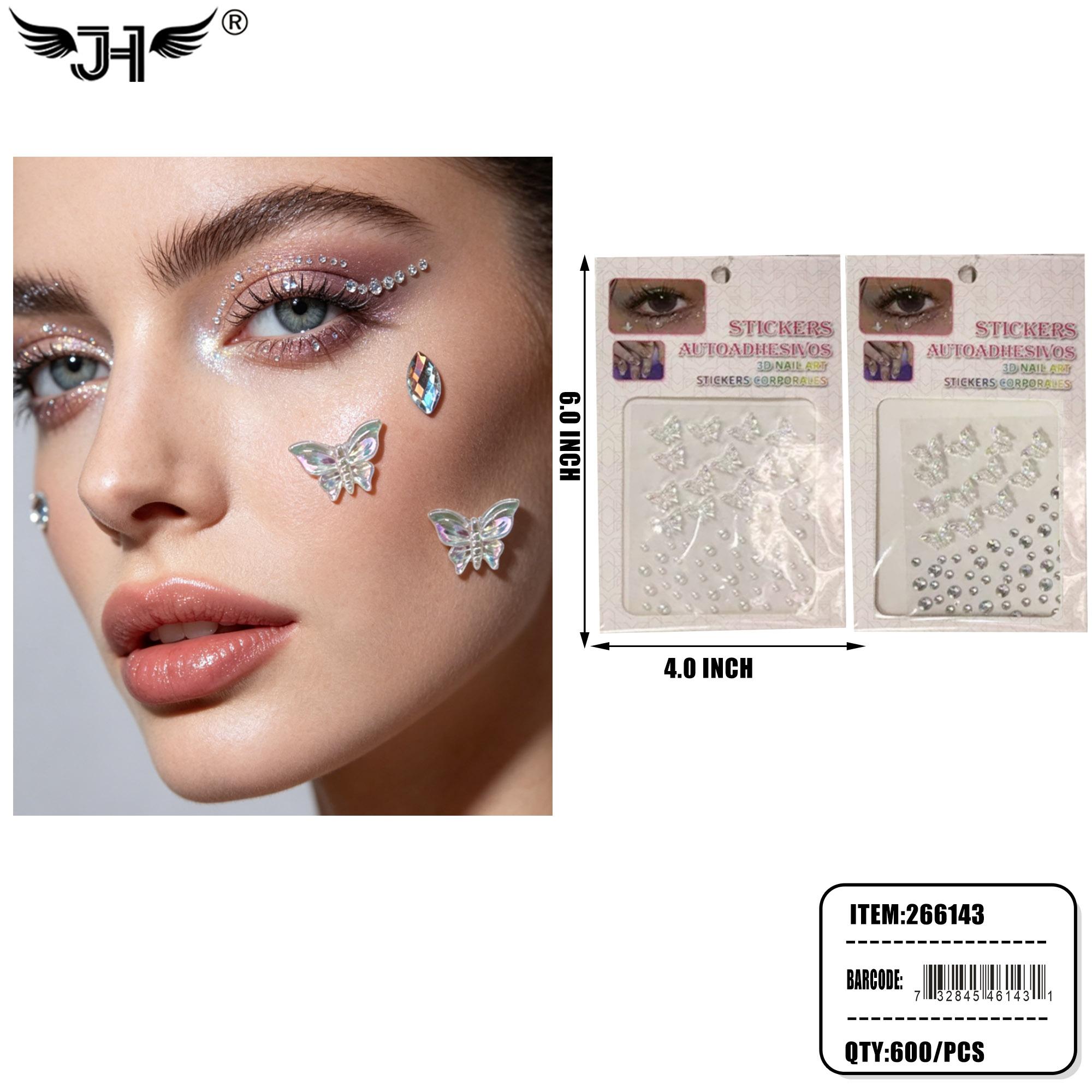 FACE STICKER - MIX COLOR STICKERS 50DZ/CS (266143) image