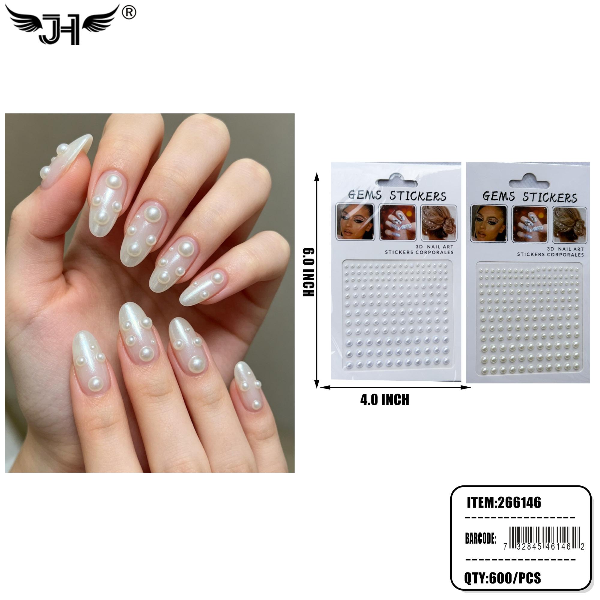 NAIL STICKER - MIX COLOR STICKERS 50DZ/CS (266146) image