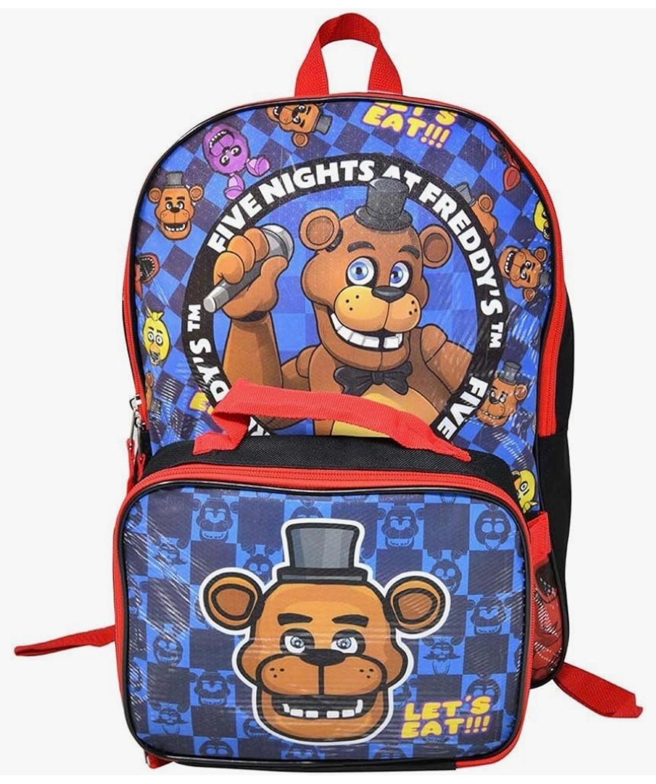 BACKPACK W/ LUNCH BOX - 16" FIVENIGHTS AT FREDDYS 24PC/CS image