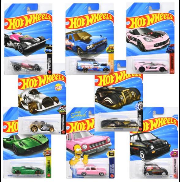 MATTEL DP HOT WHEEL BASIC CAR ASST 72PC/CS (C498299NF) image