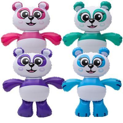 24" PANDA INFLATE ASSORTMENT (12PC)12DZ/CS