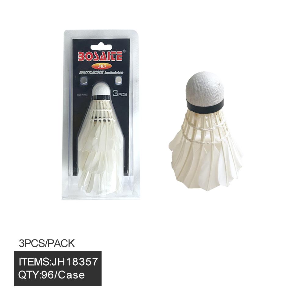 SPORTS - BADMINTON BALL (3CT) 96PC/CS image