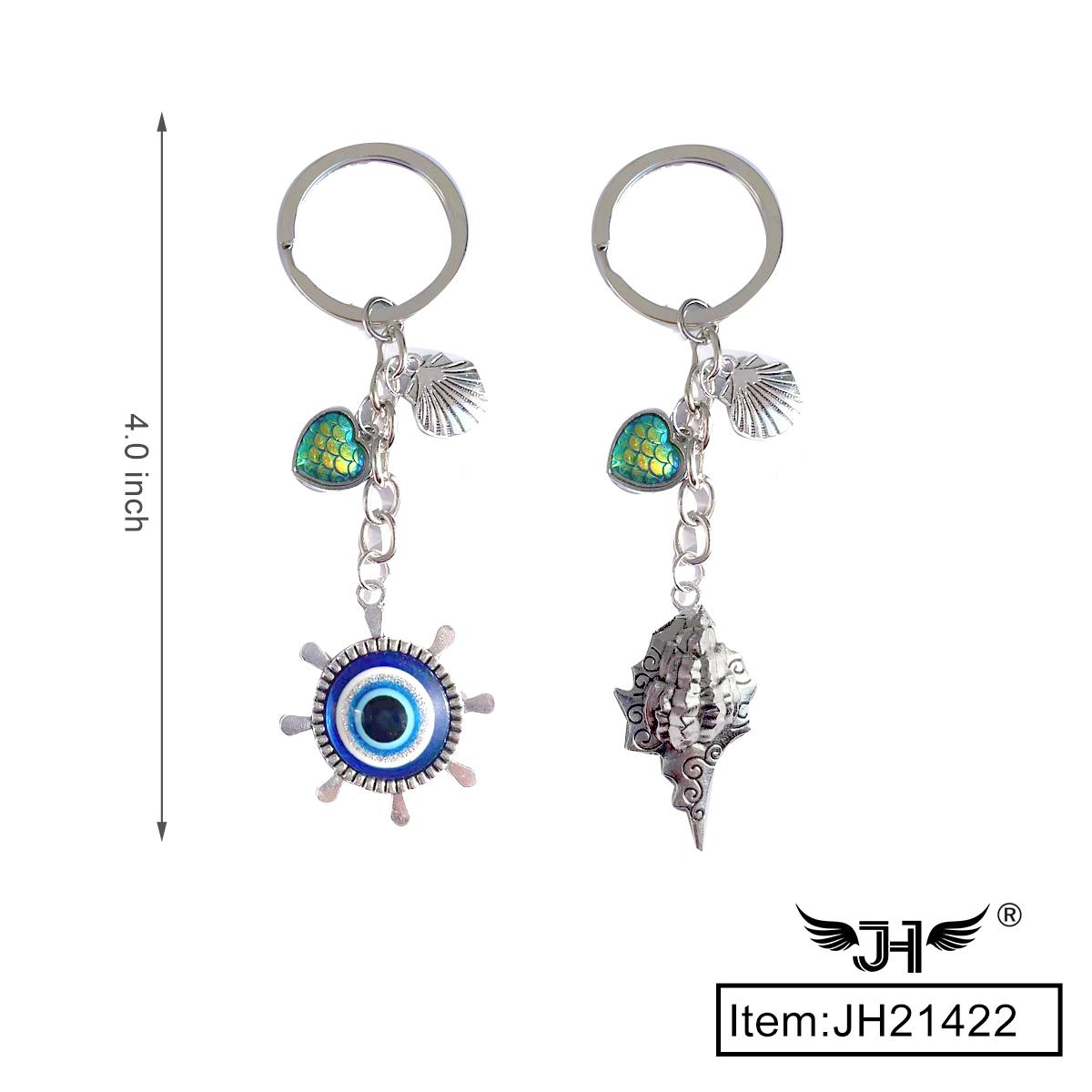 KEYCHAIN - EVIL EYE SHELL 30DZ/CS image