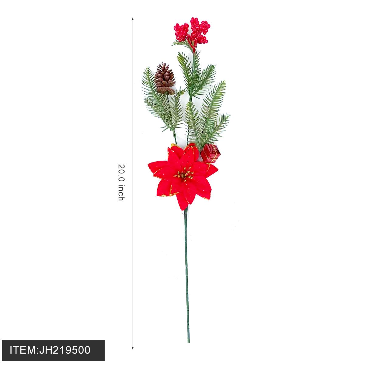 CHRISTMAS -  FLOWER 20" (48PC) 5BX/CS (JH219500) image