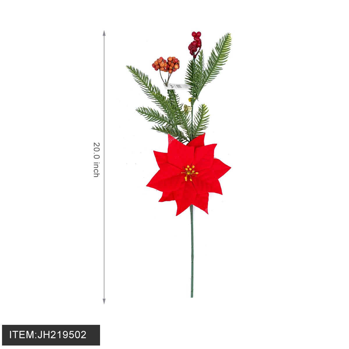 CHRISTMAS -  FLOWER 20" (48PC) 5BX/CS image