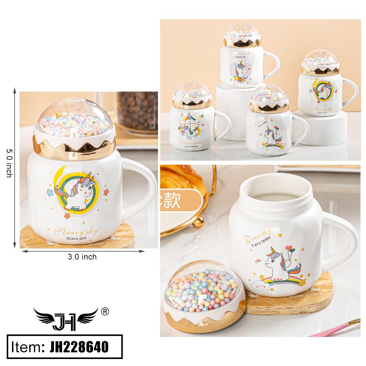 UNICORN MUG MIX 4 STYLES 24PC/CS image