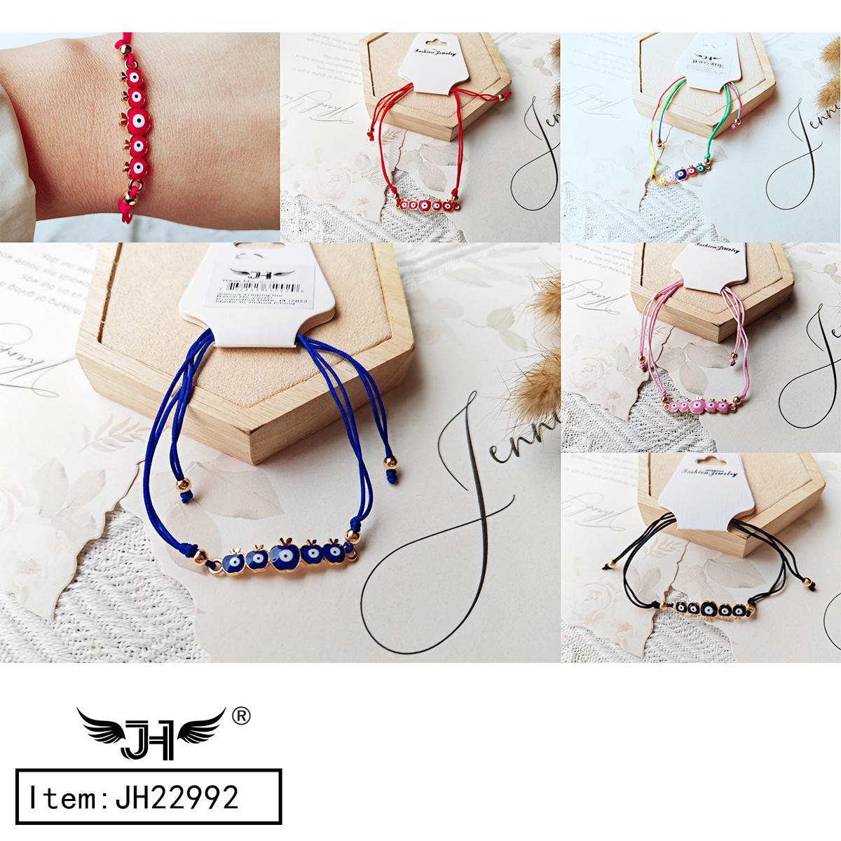 EVIL EYE BRACELET MIX COLOR ASST 200DZ/CS (JH22992) image