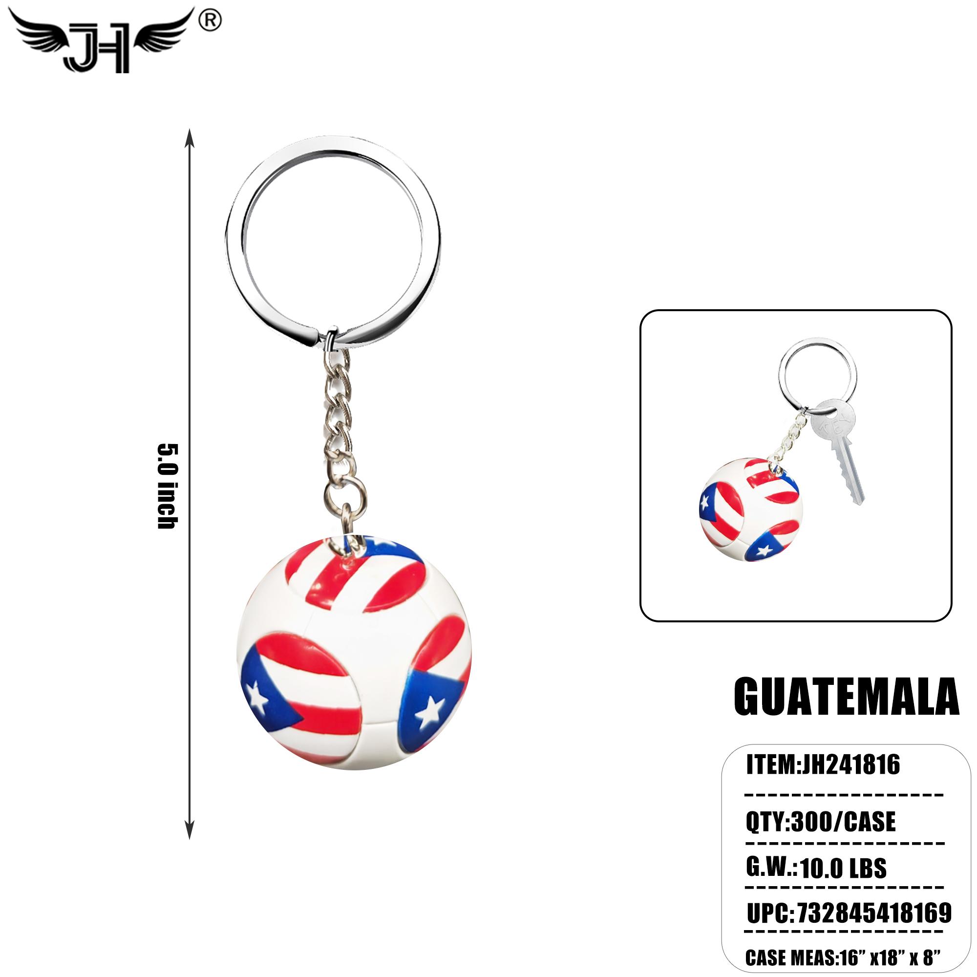 KEYCHAIN - #25 PUERTO RICO SOCCER BALL 25DZ/CS image