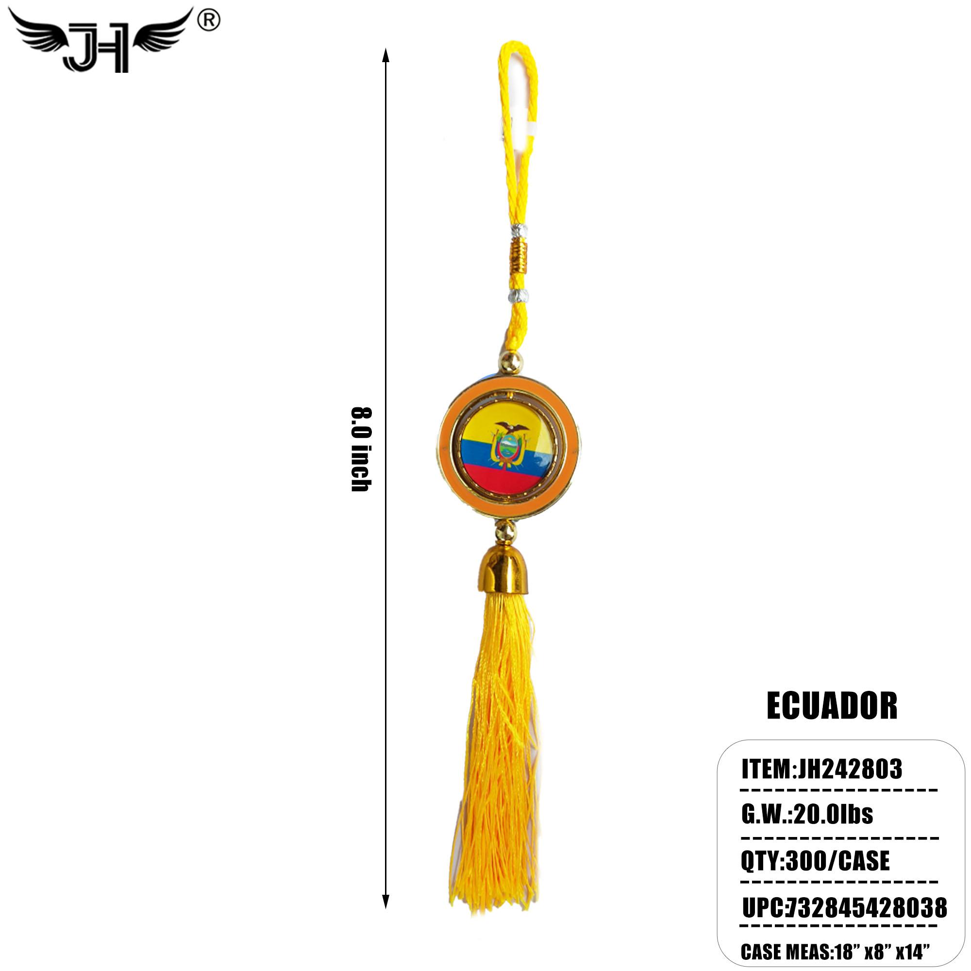 FLAG HANGING DECORATION - ECUADOR 25DZ/CS