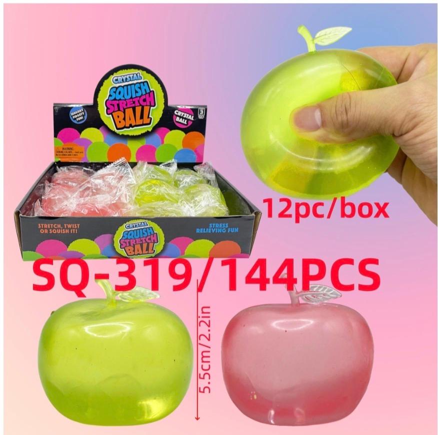 SQUISHY TOY -  APPLE 12DZ/CS image