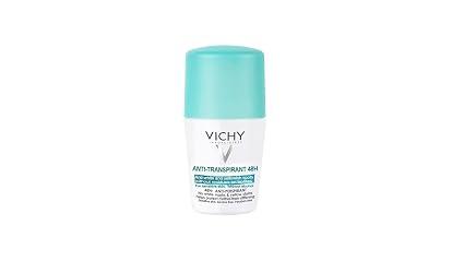 Anti-Transpirant 48H Roll-On Deodorant 4 Sensitive Skin. Anti-White & Yellowish Spots | Without Alcohol | Dry-Touch 50mL Deo with Classic Scent of Fresh Skin image