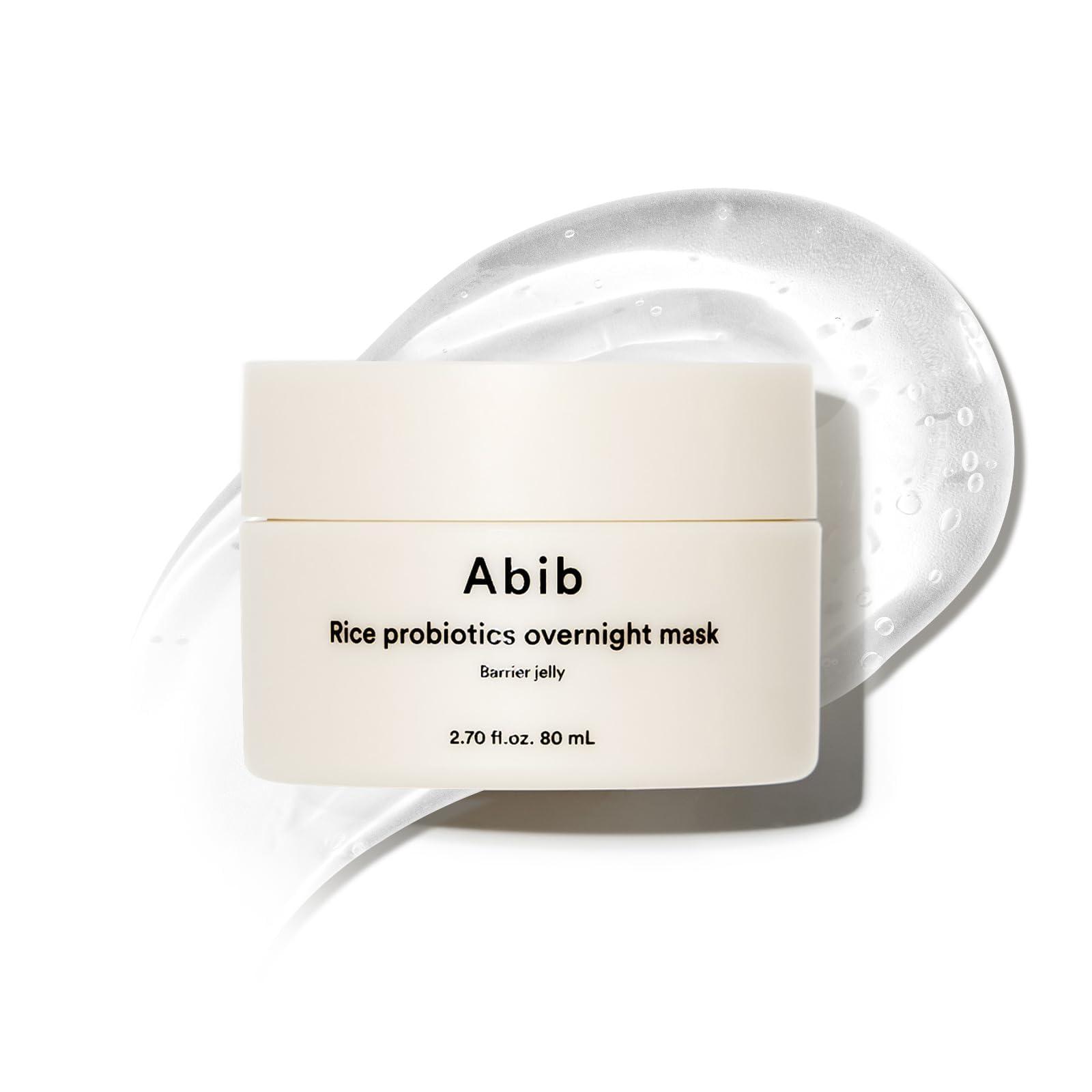 Abib Rice probiotics overnight mask Barrier jelly image