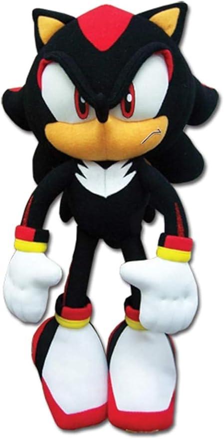 Sonic The Hedgehog New_8967 Great Eastern GE-8967 - Shadow Plush, 12 Inch, Multicolor image
