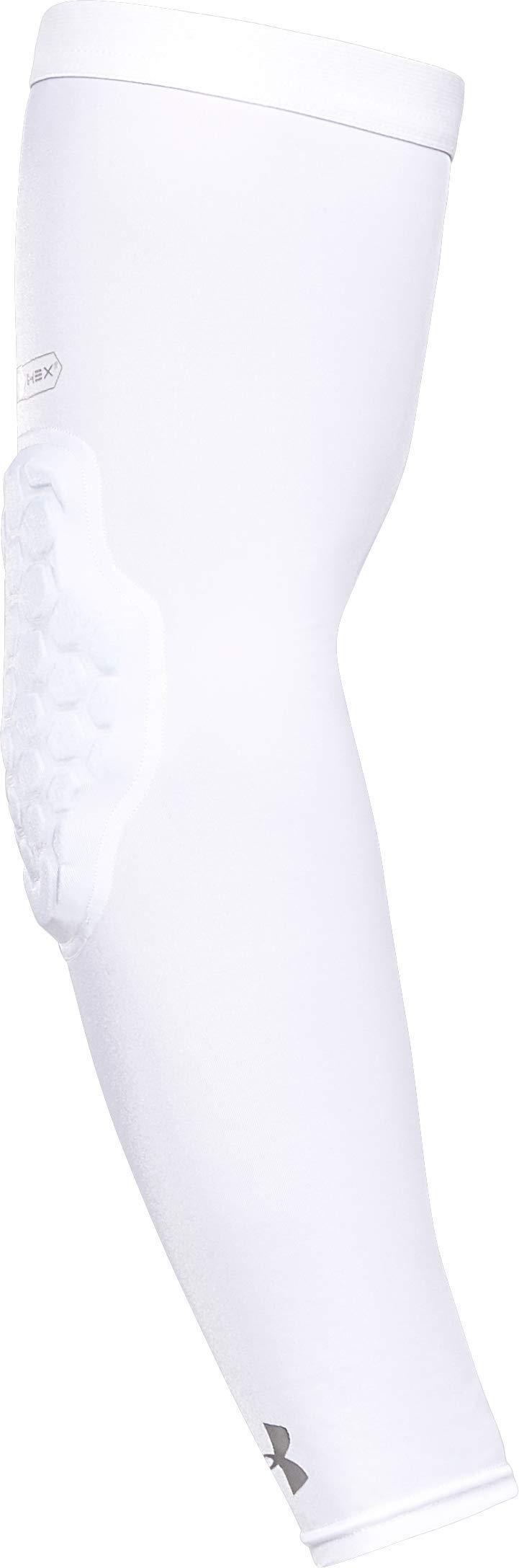 Under Armour Padded Compression Sleeve, Football, Basketball, Lacrosse, Sun Protection, 1 Sleeve (B07QLNRVCD) image