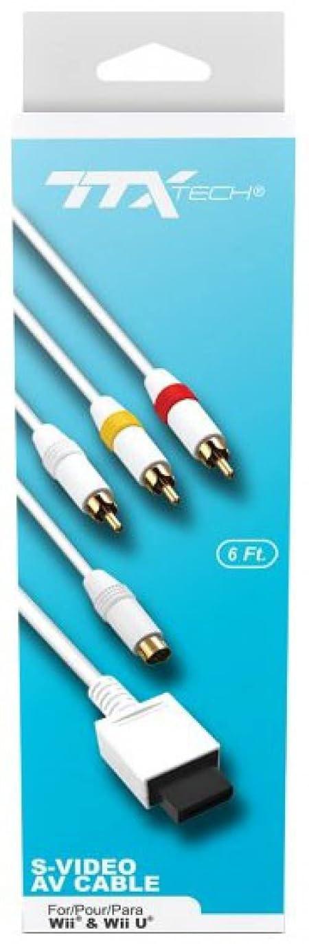 S-Video and AV Cable for Wii and Wii U