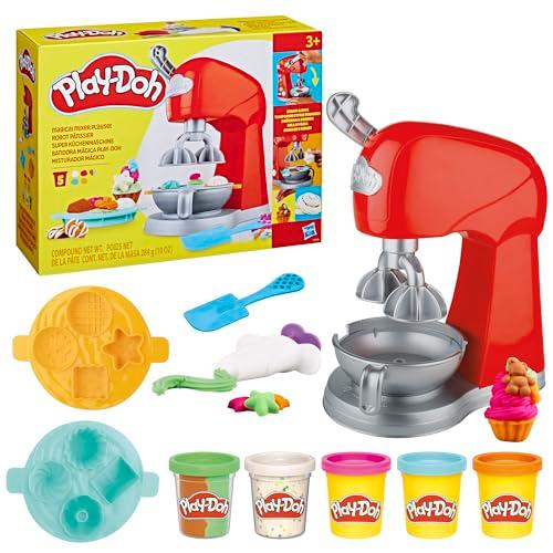 Play-Doh Kitchen Creations Magical Mixer Playset, Toy Mixer with Play Kitchen Accessories, Arts and Crafts for Kids 3 Years and Up image